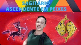 SAGITÁRIO COM ASCENDENTE EM PEIXES  POR DIEGO RAMOS [upl. by Llerrot]