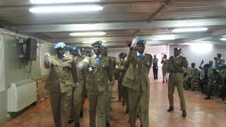 UNAMID MALAWI CONTINGENT MEDAL PARADE 2018 [upl. by Newob]