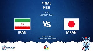 IRAN vs JAPAN  Futsal DEAFLYMPICS ERZURUM 2024  Men Finals [upl. by Drofxer]