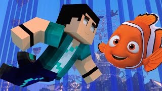 Minecraft Mods  MORPH HIDE AND SEEK  PROCURANDO NEMO MOD [upl. by Mapel]