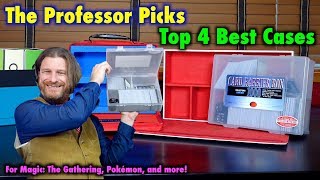 Top 4 Best Storage and Transport Cases For Magic The Gathering Pokémon and Trading Card Games [upl. by Agostino]