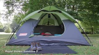 Coleman® Sundome 6 Person Tent  EN [upl. by Kotz]