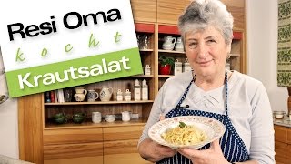 Resi Oma kocht  Krautsalat [upl. by Powder]