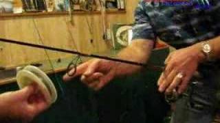 How to Spool Line onto your Reel and Prevent Fishing Line Twist Spinning Reels [upl. by Edgell]