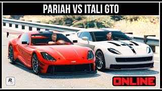 GTA Online Pariah vs Itali GTO  самый быстрый спорткар [upl. by Leber]