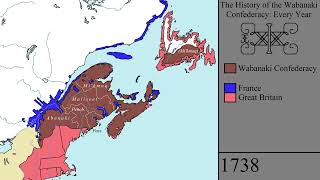 The History of the Wabanaki Confederacy Every Year [upl. by Hallsy]