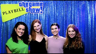 Watch Test Your Broadway Knowledge Alongside Six Cast in New Episode of Playbill The Game Show [upl. by Nnylhtak]