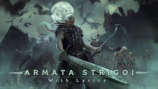 WARKINGS  Armata Strigoi  With Lyrics [upl. by Roswell]