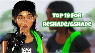 Top 19 For ReshadeGshade Presets To Enhance Your Sims 4 [upl. by Aoh]