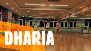 DHARIA  August Diaries By Monoir  fitness Choreo  zumba  easy moves choreo by aryan [upl. by Llib]