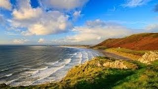 Красивый Пляж Отдых Hengistbury Head Борнмут Великобритания [upl. by Eniroc]