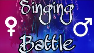 Singing battle  Gacha Life songs  GLMV  Girls vs Boys [upl. by Nhar805]