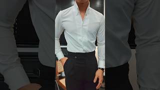 Chiếc sơ mi tôi mặc nhiều nhất  button down cufflinks shirt blazer suit harold fashion [upl. by Ahsaya]