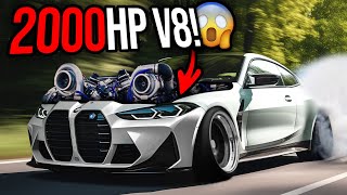 The CRAZIEST Big Turbo BMWs V10 E46 2JZ E30 amp More [upl. by Oirad974]