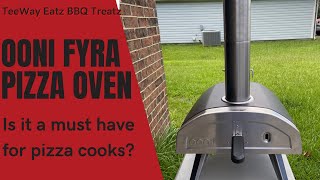 Ooni Fyra Wood Pellet Pizza Oven A Must Have [upl. by Yenahpets]