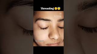 eyebrowthreading ytshorts shortsvideo shorts eyebrows customer [upl. by Iila]