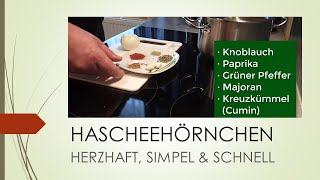 Haschee Hörnchen SCHNELL amp SIMPEL  Herzhaft  Einfach selbst kochen [upl. by Eyot740]