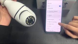 E27 WIFI Smart Home Bulb Camera [upl. by Ahseik]