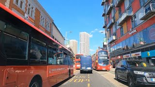 Driving Tour  Wembley Ealing Road Preston Road KingsBury Golders Green [upl. by Haikezeh952]