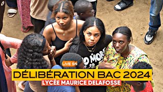 DÉLIBÉRATION BAC 2024 LYCÉE MAURICE DELAFOSSE  SÉRIE L12 SÉRIE S livesn [upl. by Ehgit]