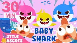 Baby Shark Do Do Do  Baby Shark Compilation for Kids  Little Mascots Nursery Rhymes amp Kids Songs [upl. by Reeve935]