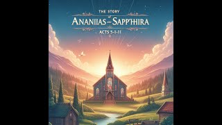 “The Story of Ananias and Sapphira  Acts 5111” bible god christanity [upl. by Acinod]