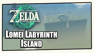 Como Passar o Lomei Labyrinth Island  Zelda Tears of the Kingdom [upl. by Ayor120]