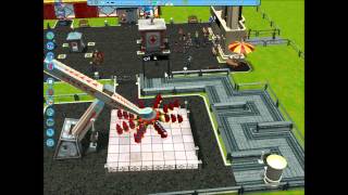 rollercoaster tycoon 3 gameplay [upl. by Nosnar]