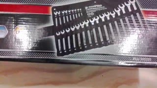 Unboxing  ToolPro Spanner Set  Combination Metric 25 Piece [upl. by Aidnis]