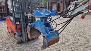 Eurograb SOR450 hydraulisch roterende sorteergrijper CW10 past aan machines van 4 tot 8 ton 270 kg [upl. by Alexandr191]