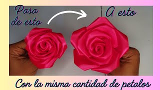 ROSA Eterna MAS GRANDE con 12 PETALOS [upl. by Uella226]