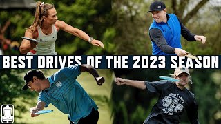 The BEST Disc Golf Drives of 2023  Disc Golf Pro Tour Highlights [upl. by Schenck]