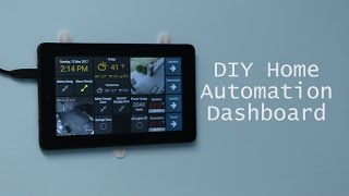 DIY WallMounted Tablet Dashboard for OpenHAB using Dashing and TabletFrame [upl. by Acysej]