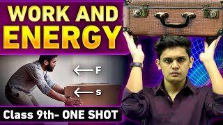 Work and Energy Complete Chapter🔥 CLASS 9th Science  NCERT covered  Prashant Kirad [upl. by Iruy362]