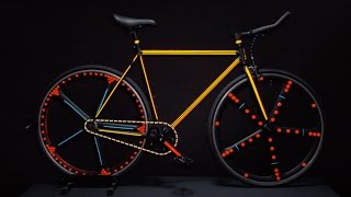 RydeSafe Reflective Stickers For Your Bike  Customization Pure Fix  Aerospoke [upl. by Ginger]