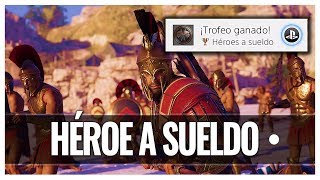 Assassin’s Creed Odyssey  Trofeo  Logro Héroes a sueldo  Parte un barco por la mitad [upl. by Nnaeel]