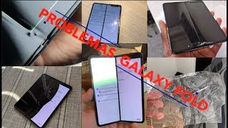 FALLAS en el GALAXY FOLD Samsung en problemas [upl. by Aviv161]