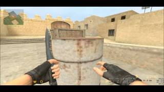 Counter Strike Source Expert bots Dust [upl. by Flory192]