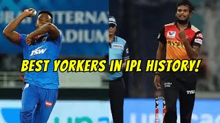 Who landed the best yorker delivery in IPL history [upl. by Gertrude]