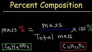 Percent Composition By Mass [upl. by Lorelie]