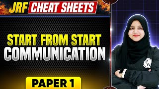 UGC NET Paper 1  Start from Start  Communication for UGC NET Exam 2024  UGC NET 2024  PW [upl. by Eiram]