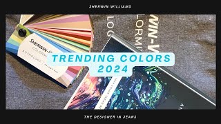 Paint Color Trends 2024SW color of the year [upl. by Neztnaj334]