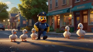 🚔 Little Police Officer Song  Fun Song for Kids [upl. by Nomannic]