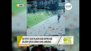 One Western Visayas Isa Patay Duha Pilason sang Gintiro ang Delivery Van sa Banwa sang Lambunao [upl. by Aduhey]