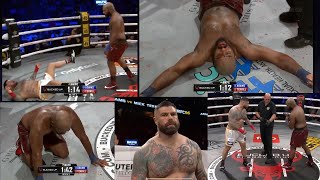 BKFC 56 ARNOLD ADAMS VS MICK TERRILL [upl. by Novaj]