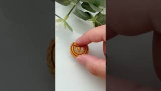 DIY Polymer clay earrings earrings diy creative polymerclayearrings handmade [upl. by Nawak]