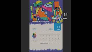 Art Worlds Calendar 2024 [upl. by Ahsimot]