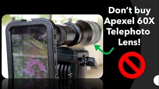 Zoom into the Action Apexel 60x Telephoto Lens Unboxing amp Overview [upl. by Alikahs998]