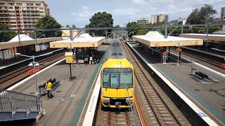 Trains at Homebush  Sydney Trains [upl. by Ariew945]