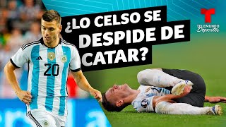 Giovani Lo Celso a un paso de despedirse de Catar 2022  Telemundo Deportes [upl. by Klinges520]